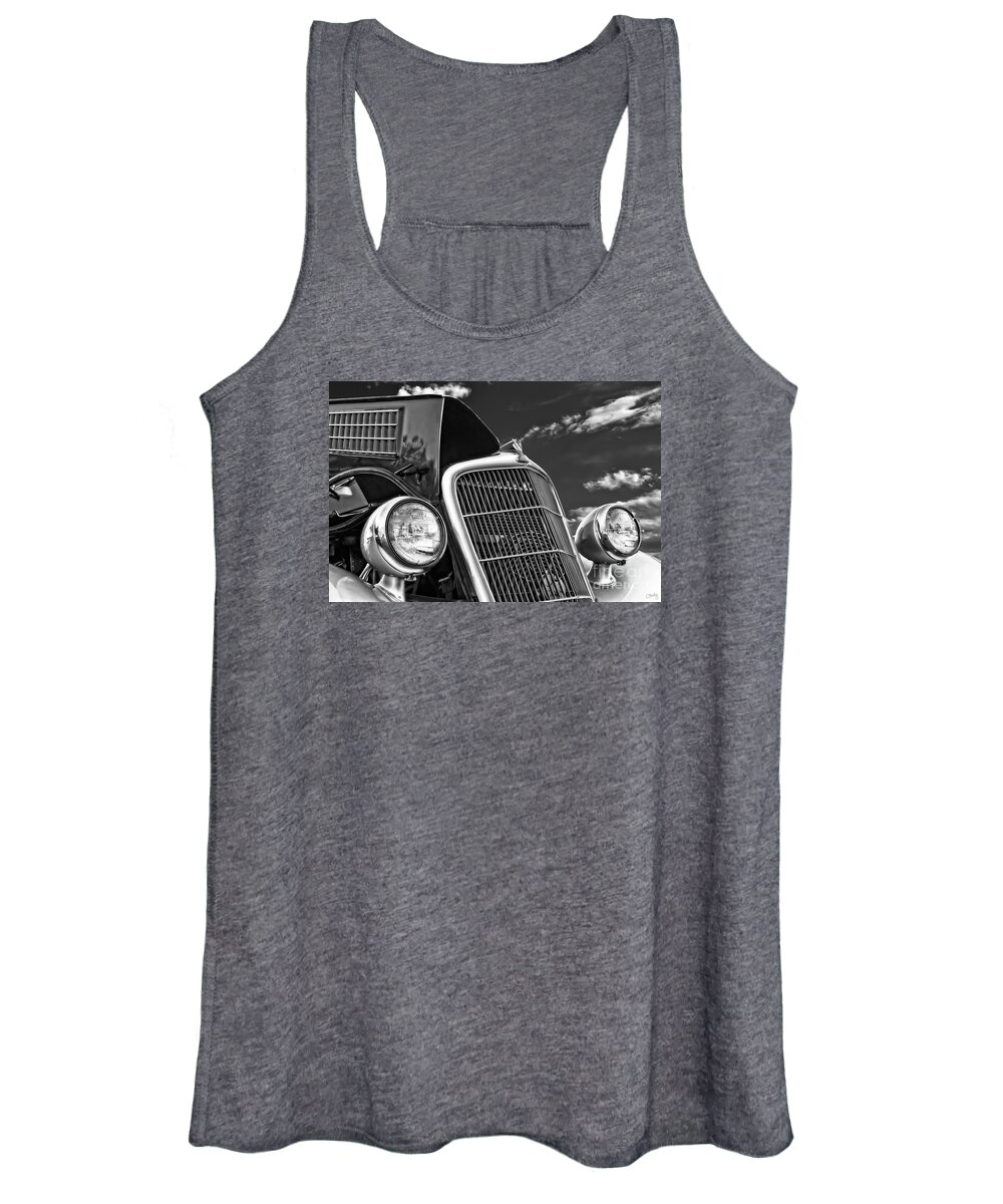 1934 Ford Women's Tank Top featuring the photograph 1934 Ford Frontend by Imagery by Charly