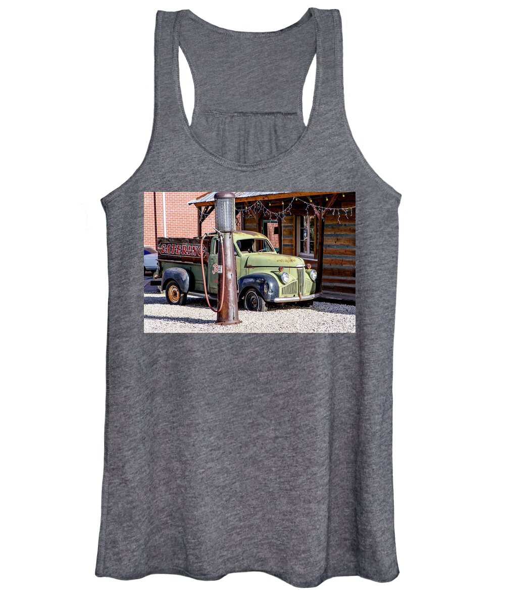  Truck Women's Tank Top featuring the photograph 1947 Studebaker M-5 Pickup Truck by Gene Parks