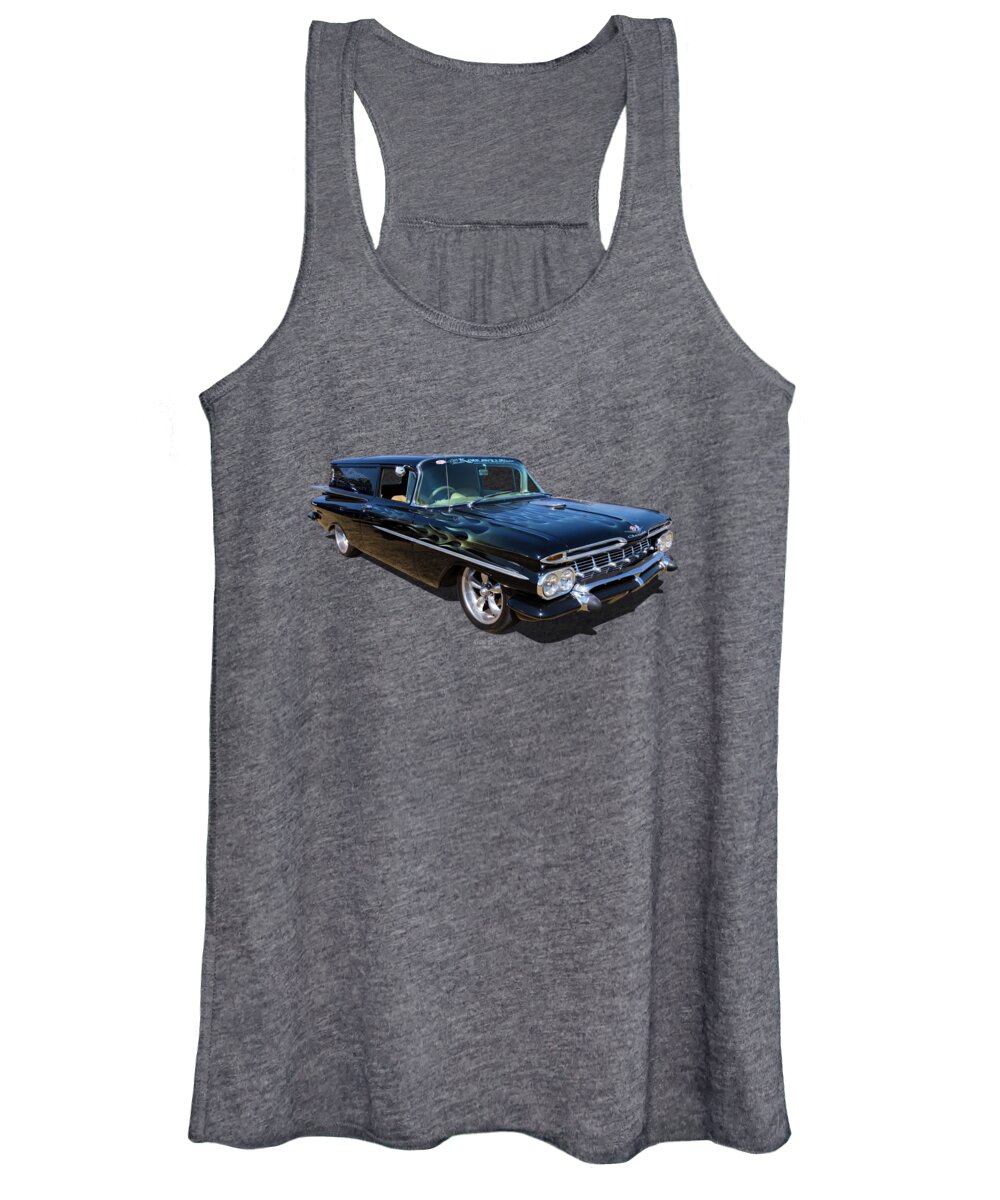 Car Women's Tank Top featuring the photograph 1959 Delivery by Keith Hawley