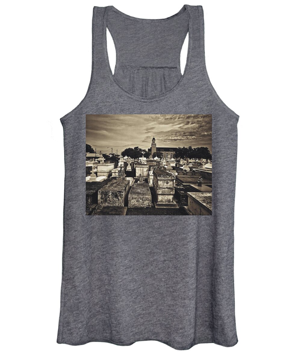 New Orleans Women's Tank Top featuring the photograph City Of The Dead - New Orleans #4 by Mountain Dreams