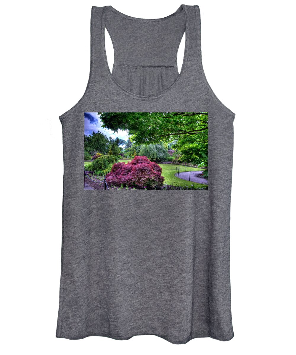 Park Women's Tank Top featuring the photograph Park #4 by Jackie Russo
