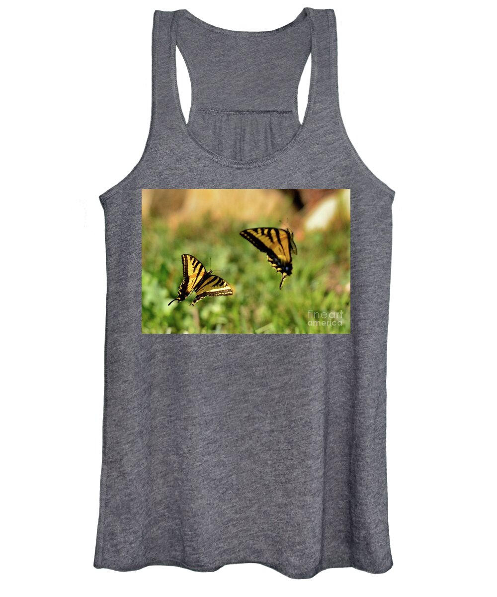 Butterfly Women's Tank Top featuring the photograph Butterfly #89 by Marc Bittan