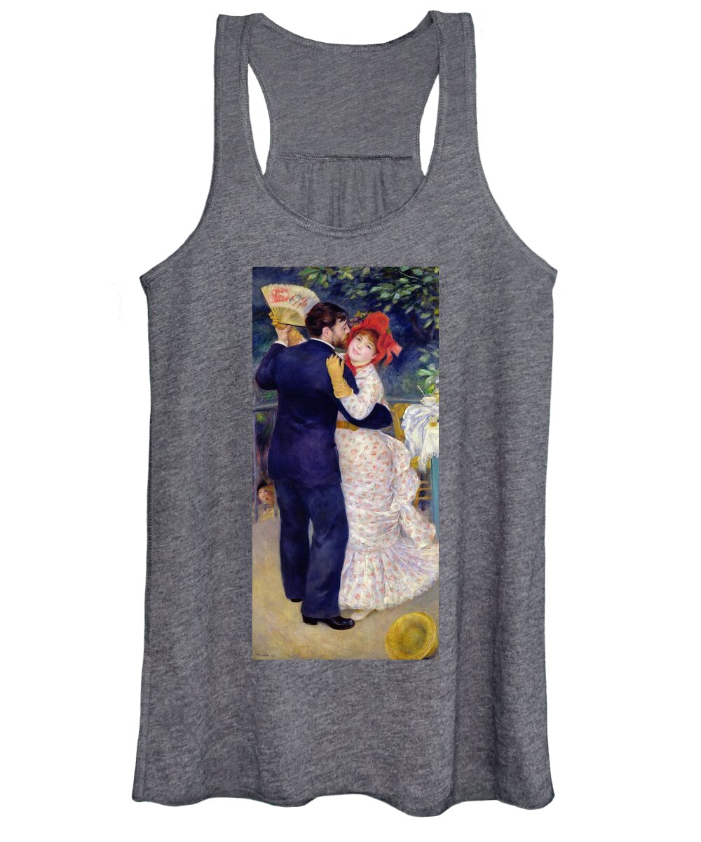 Dance Women's Tank Top featuring the painting A Dance in the Country by Pierre Auguste Renoir