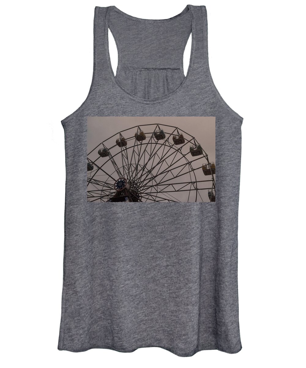 Carnival Women's Tank Top featuring the photograph Abandoned Joy by Nicole Lloyd