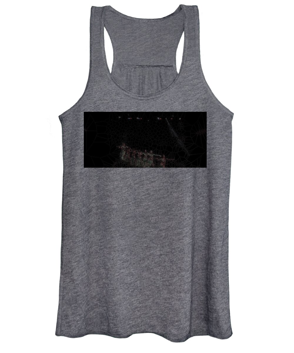 Vorotrans Women's Tank Top featuring the digital art Accolade by Stephane Poirier