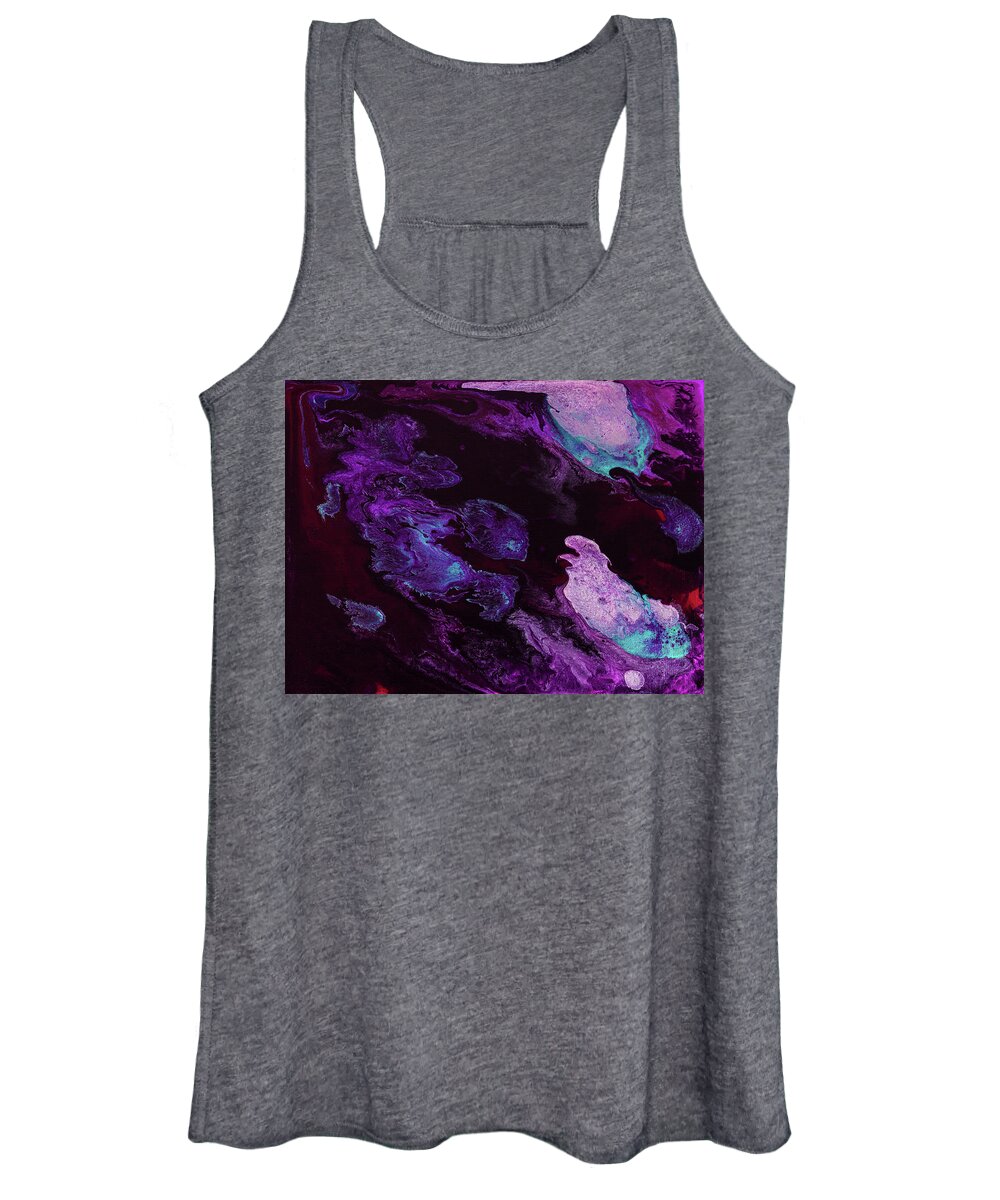  Women's Tank Top featuring the painting Across the Universe by Jennifer Walsh