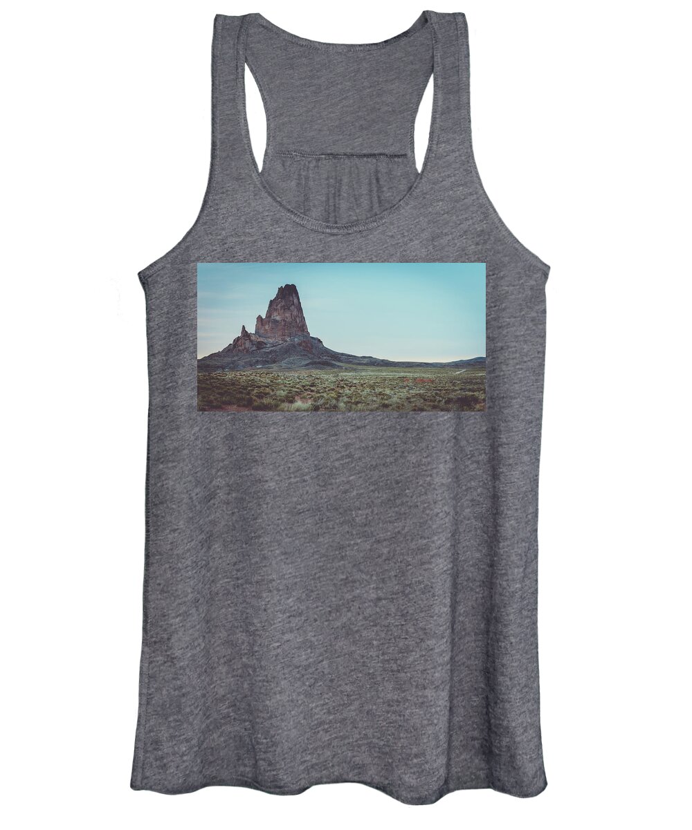 El Capitan Women's Tank Top featuring the photograph Agathla Peak, Arizona by Mati Krimerman