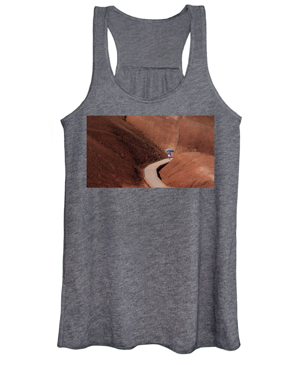 Deserts Women's Tank Top featuring the photograph Among the Painted Hills by Steven Clark