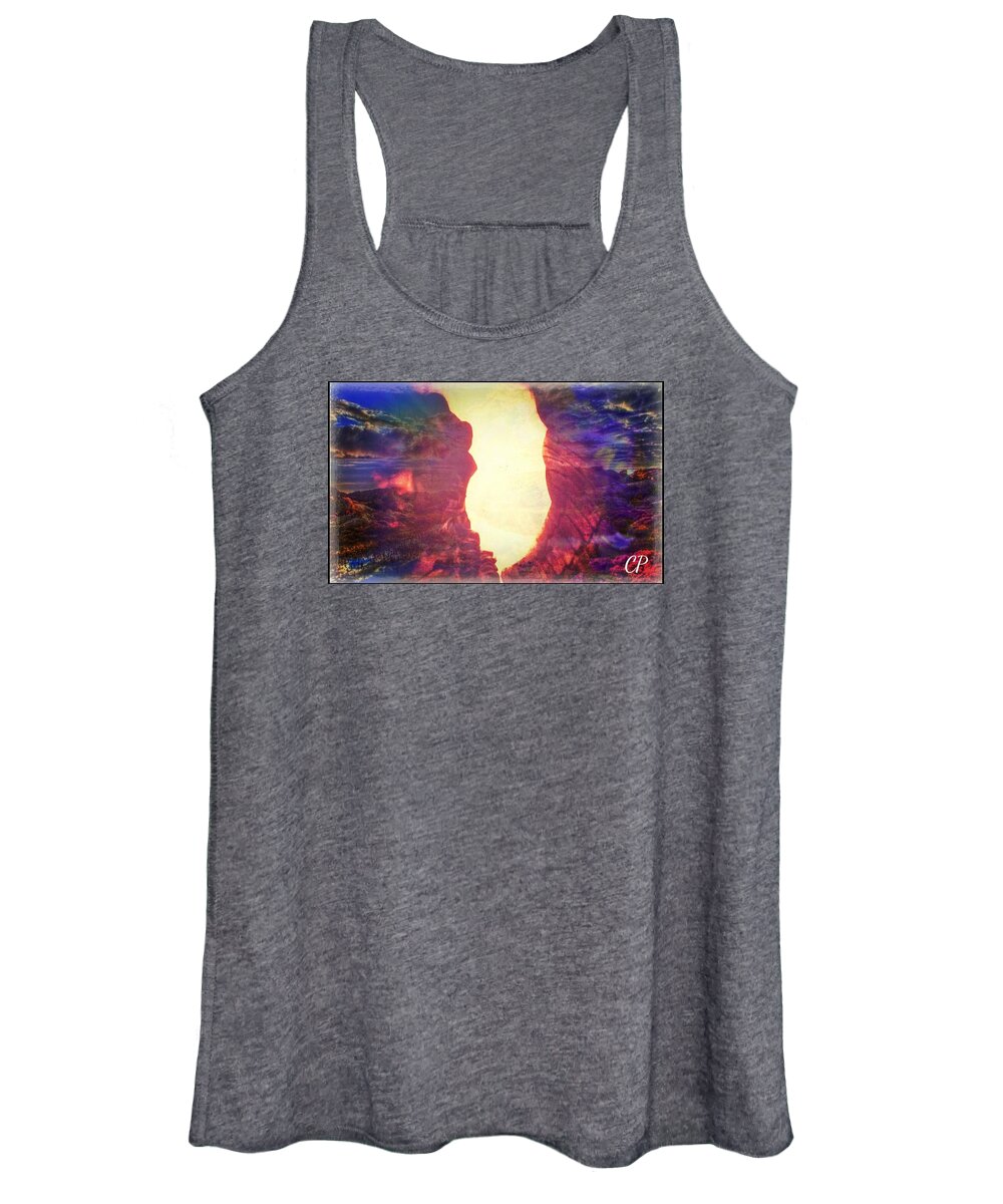 Angel Women's Tank Top featuring the photograph Anahel by Christine Paris