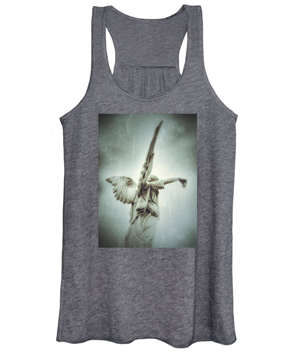 Angel Women's Tank Top featuring the photograph Solitude by Gia Marie Houck