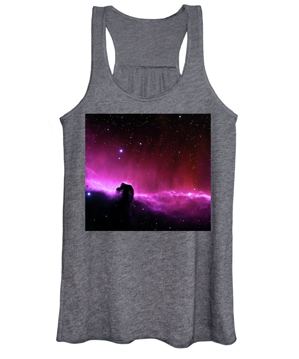 Photography Women's Tank Top featuring the photograph Horsehead Nebula by Leah McPhail