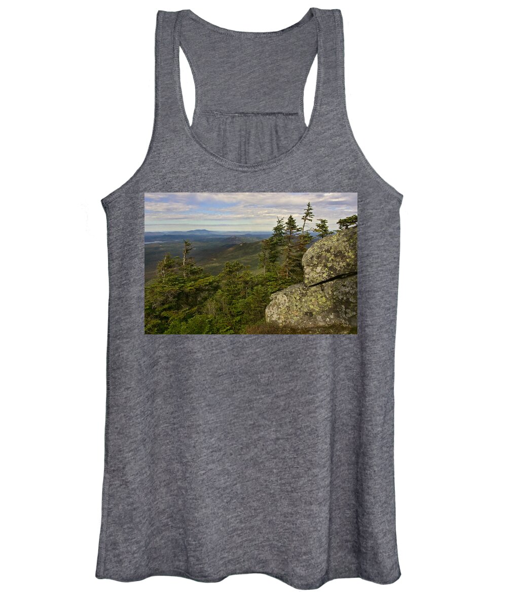 Whiteface Women's Tank Top featuring the photograph Ascent by Amanda Jones