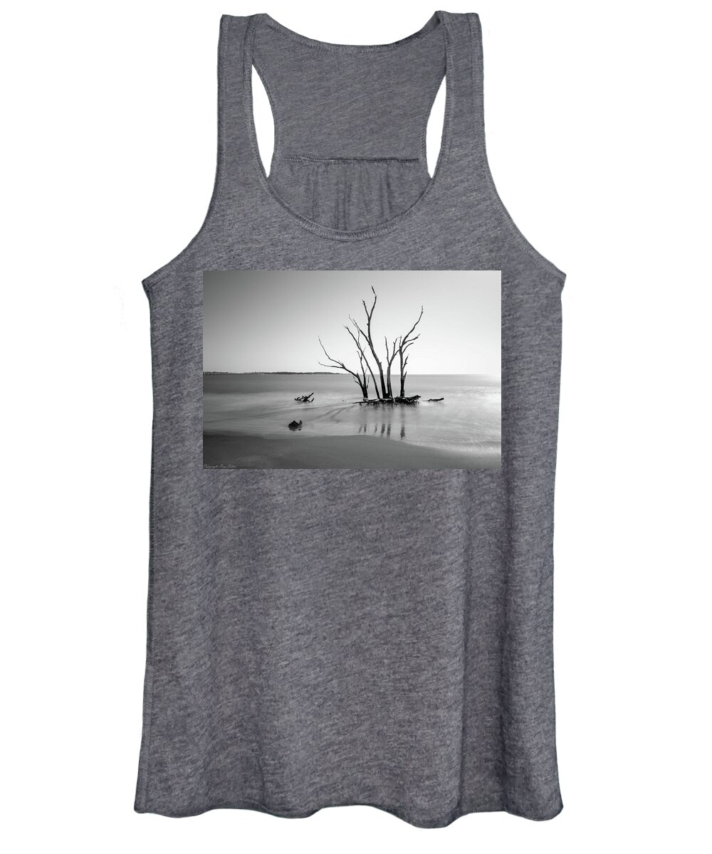 Island Women's Tank Top featuring the photograph Ashore by Ray Silva