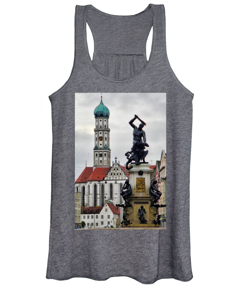 Augsburg Women's Tank Top featuring the photograph Augsburg Study 18 by Robert Meyers-Lussier