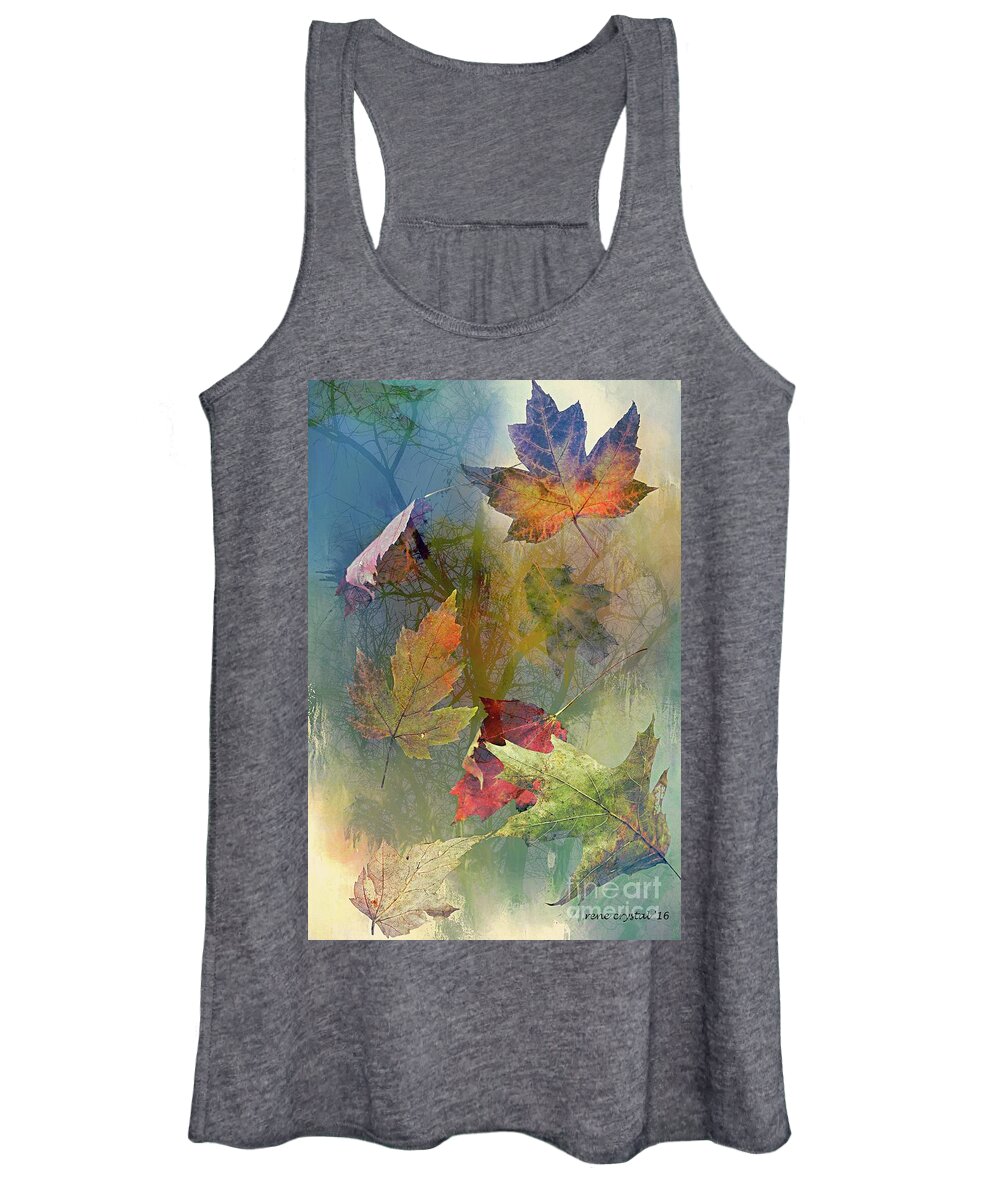 Autumn Women's Tank Top featuring the photograph Autumn exposure by Rene Crystal