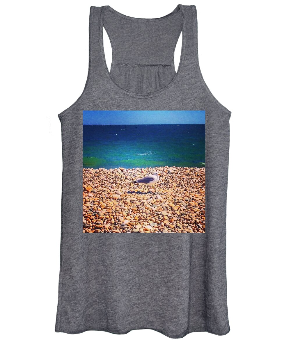 Bird Women's Tank Top featuring the photograph New England Resident #1 by Kate Arsenault 