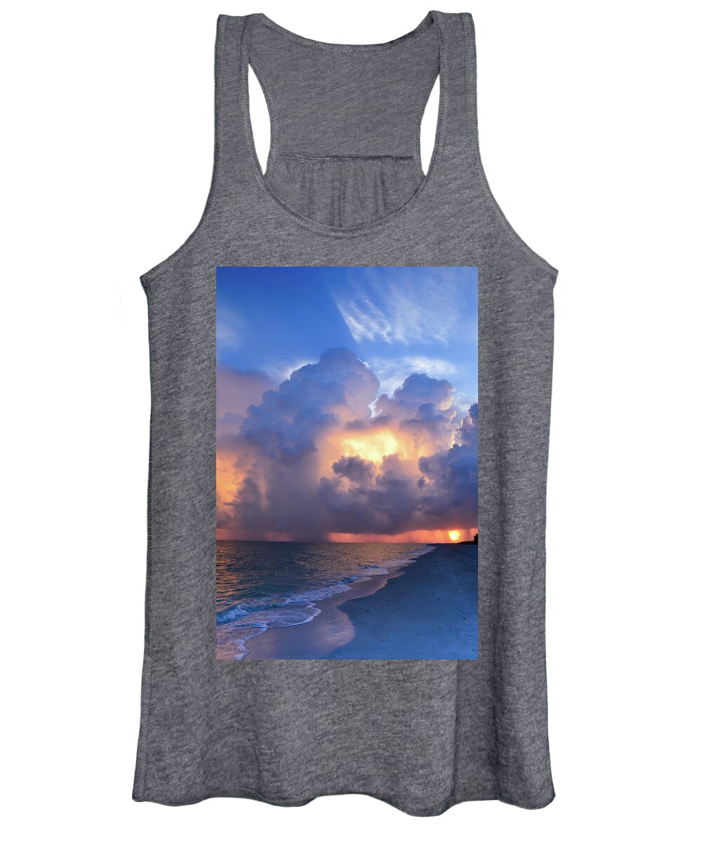 Sunset Women's Tank Top featuring the photograph Beauty in the Darkest Skies II by Melanie Moraga