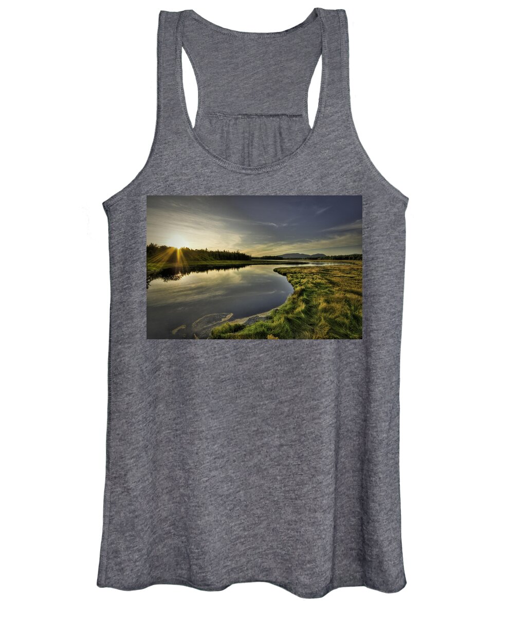 Maine Women's Tank Top featuring the photograph Beauty of Maine by Andreas Freund