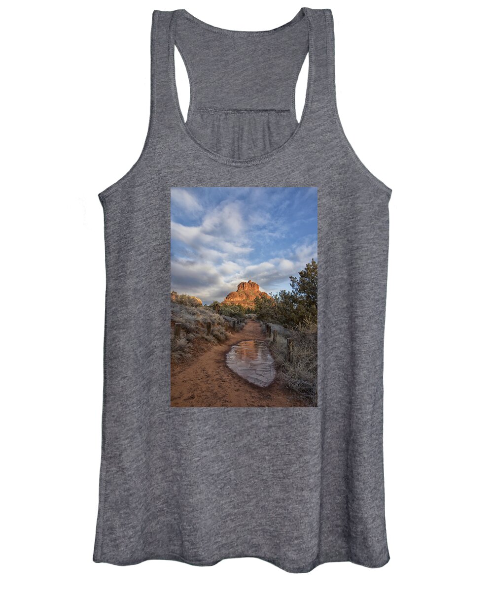 Bell Rock Women's Tank Top featuring the photograph Bell Rock Beckons by Tom Kelly