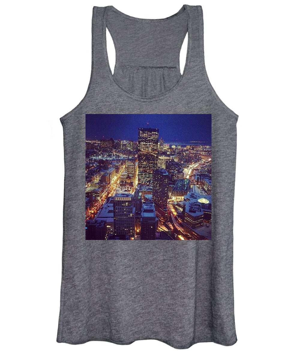 Illuminated Women's Tank Top featuring the photograph Boston Strong by Kate Arsenault 
