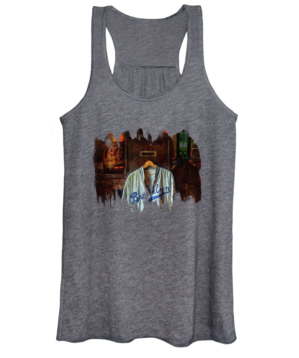 Nostalgic Women's Tank Top featuring the photograph Brooklyn and Brew 66 by Thom Zehrfeld