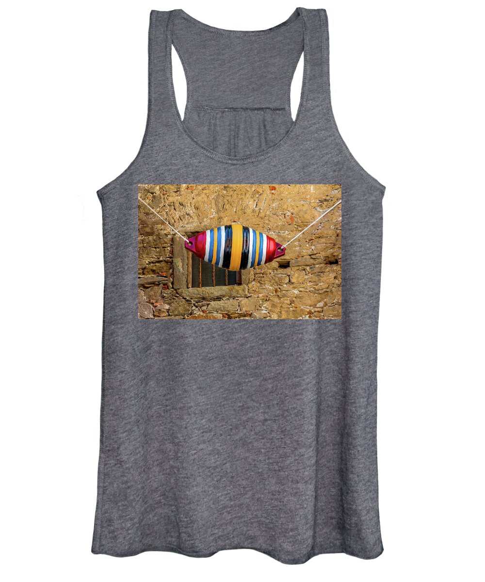 Buay Vernazza Italy Women's Tank Top featuring the photograph Buay Vernazza Italy by Xavier Cardell