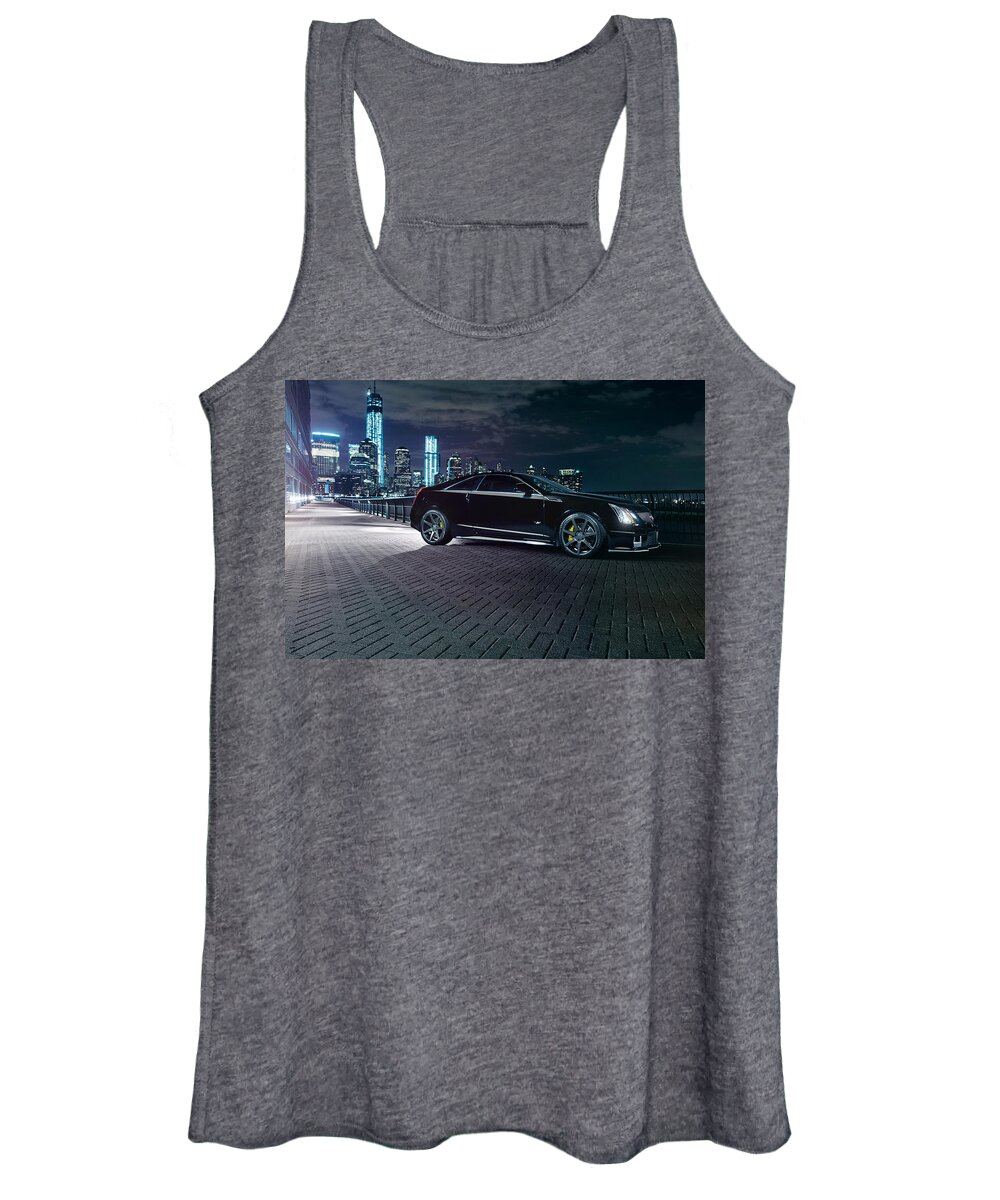 Cadillac Cts-v Women's Tank Top featuring the digital art Cadillac CTS-V by Maye Loeser