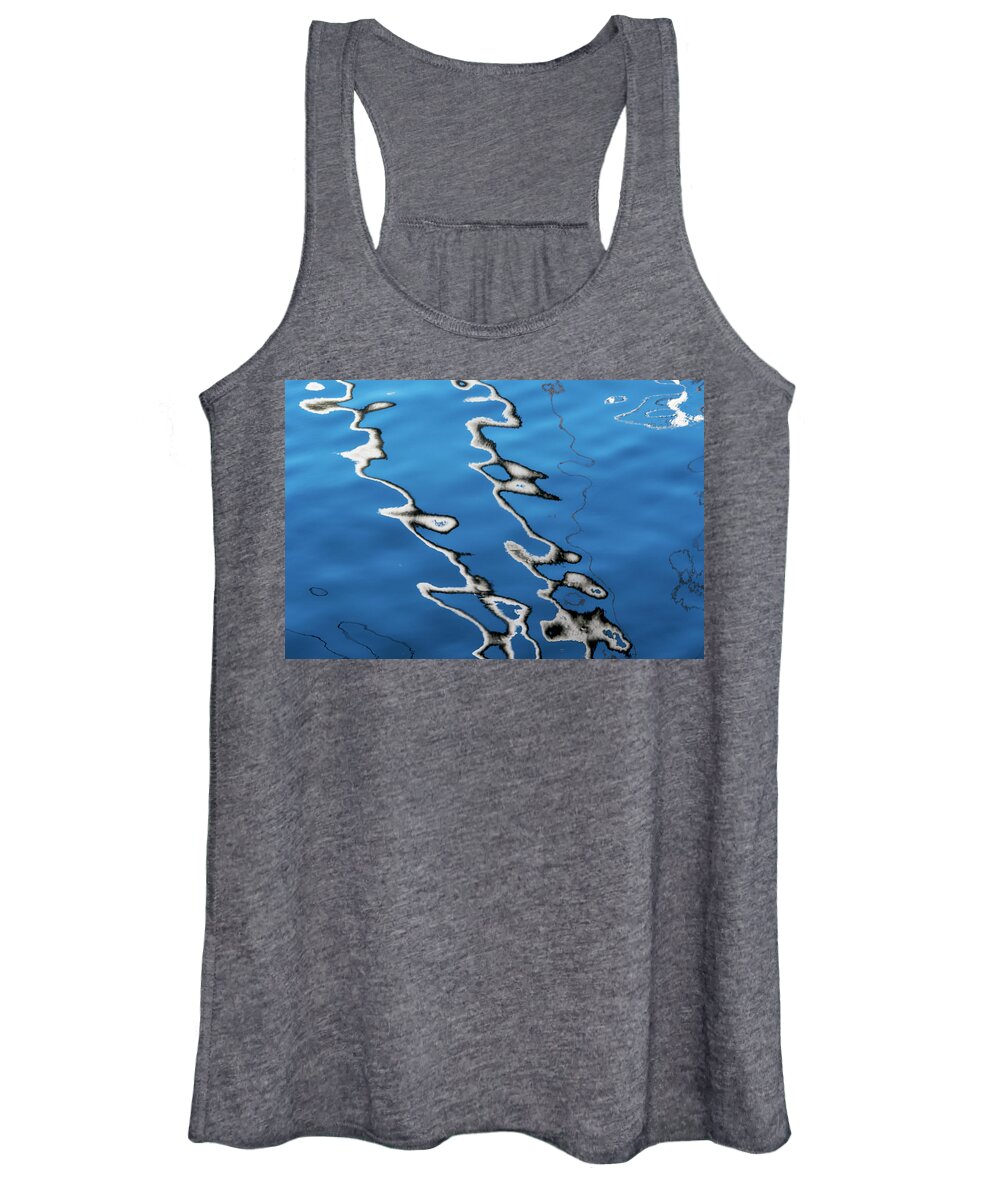 Urban Women's Tank Top featuring the photograph Canal Reflections 2 by Stuart Allen