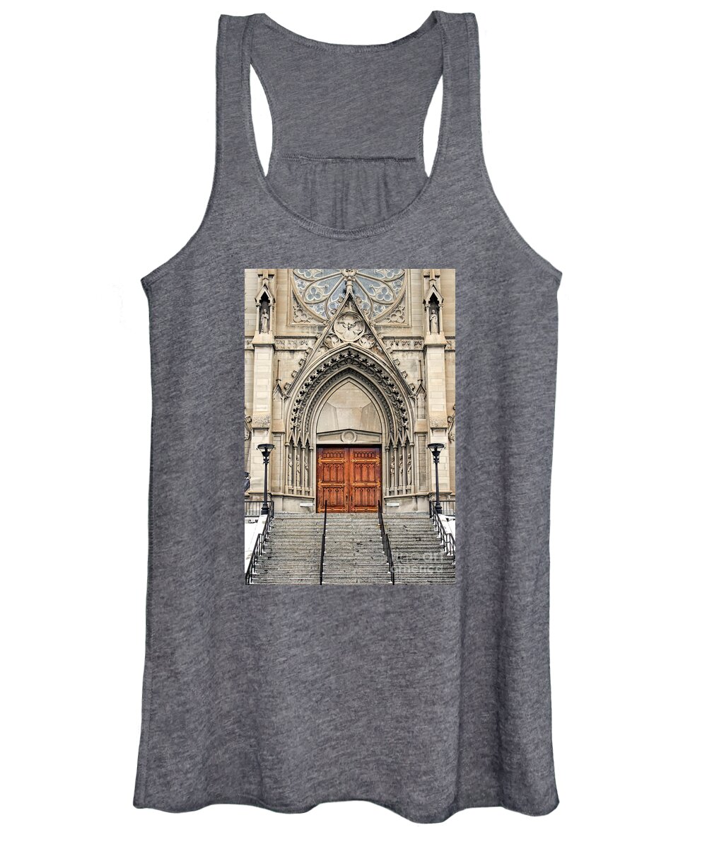 Saint Helena Women's Tank Top featuring the photograph Cathedral of St Helena by Richard Lynch
