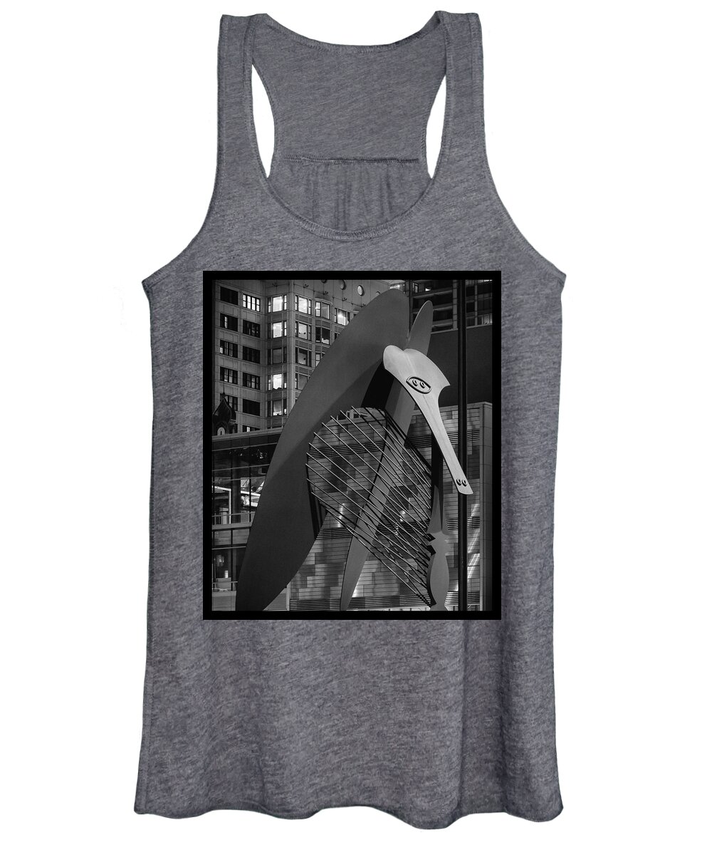 Picasso Women's Tank Top featuring the photograph Chicago's Picasso by John Roach