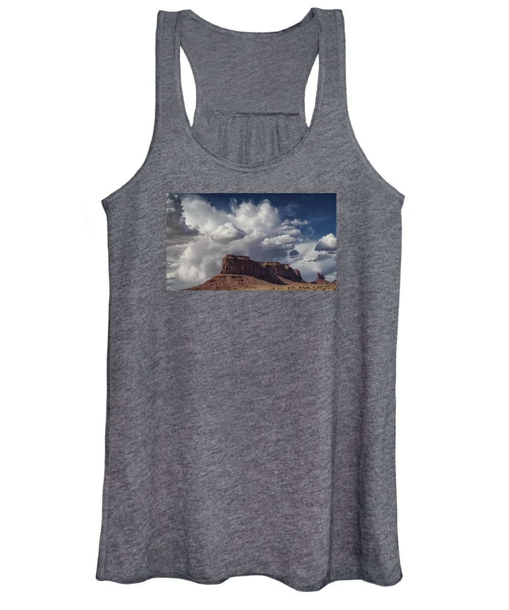 Arizona Women's Tank Top featuring the photograph Cloud Burst by Robert Fawcett