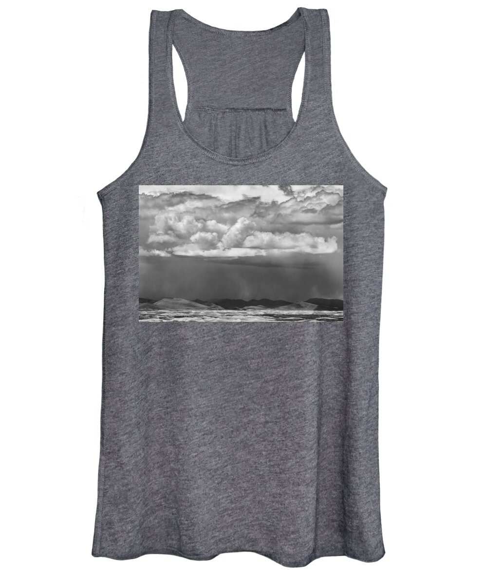 Clouds Women's Tank Top featuring the photograph Cloudy weather by Hitendra SINKAR