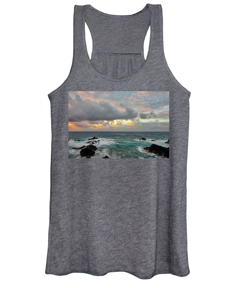 Jon Evan Glaser Women's Tank Top featuring the photograph Color in Maui by Jon Glaser