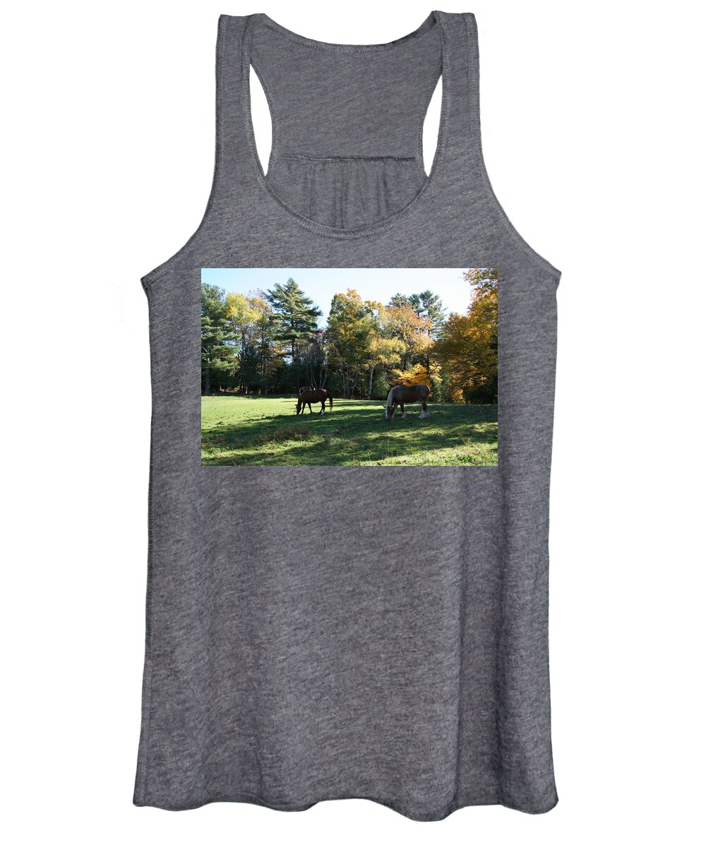 Landscape Women's Tank Top featuring the photograph Contentment by Doug Mills