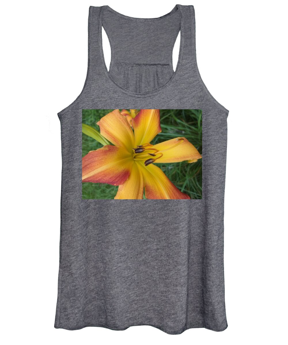 Day Lily Women's Tank Top featuring the photograph Day Lily by Seaux-N-Seau Soileau