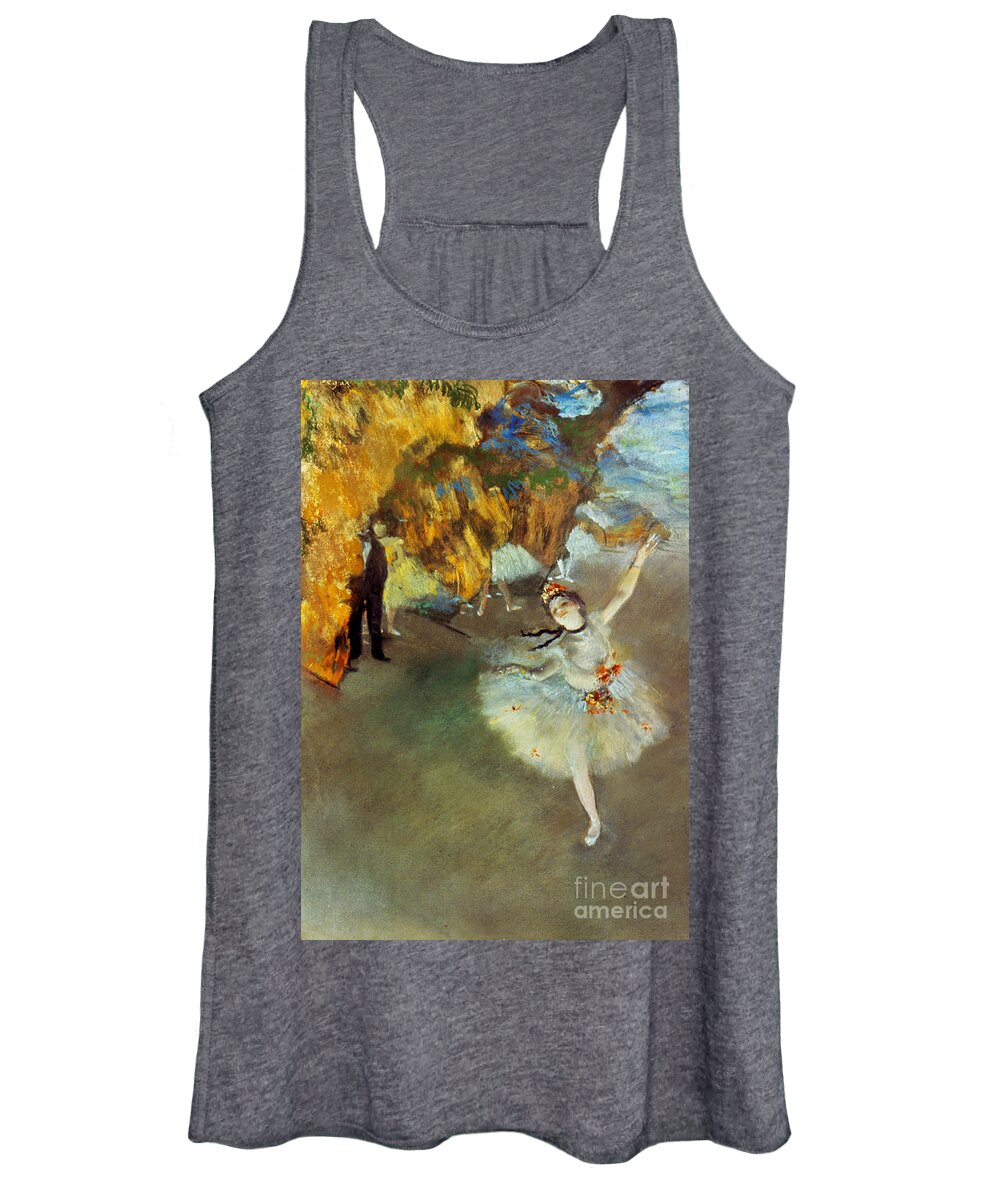 19th Century Women's Tank Top featuring the painting The Star, 1876-77 by Edgar Degas