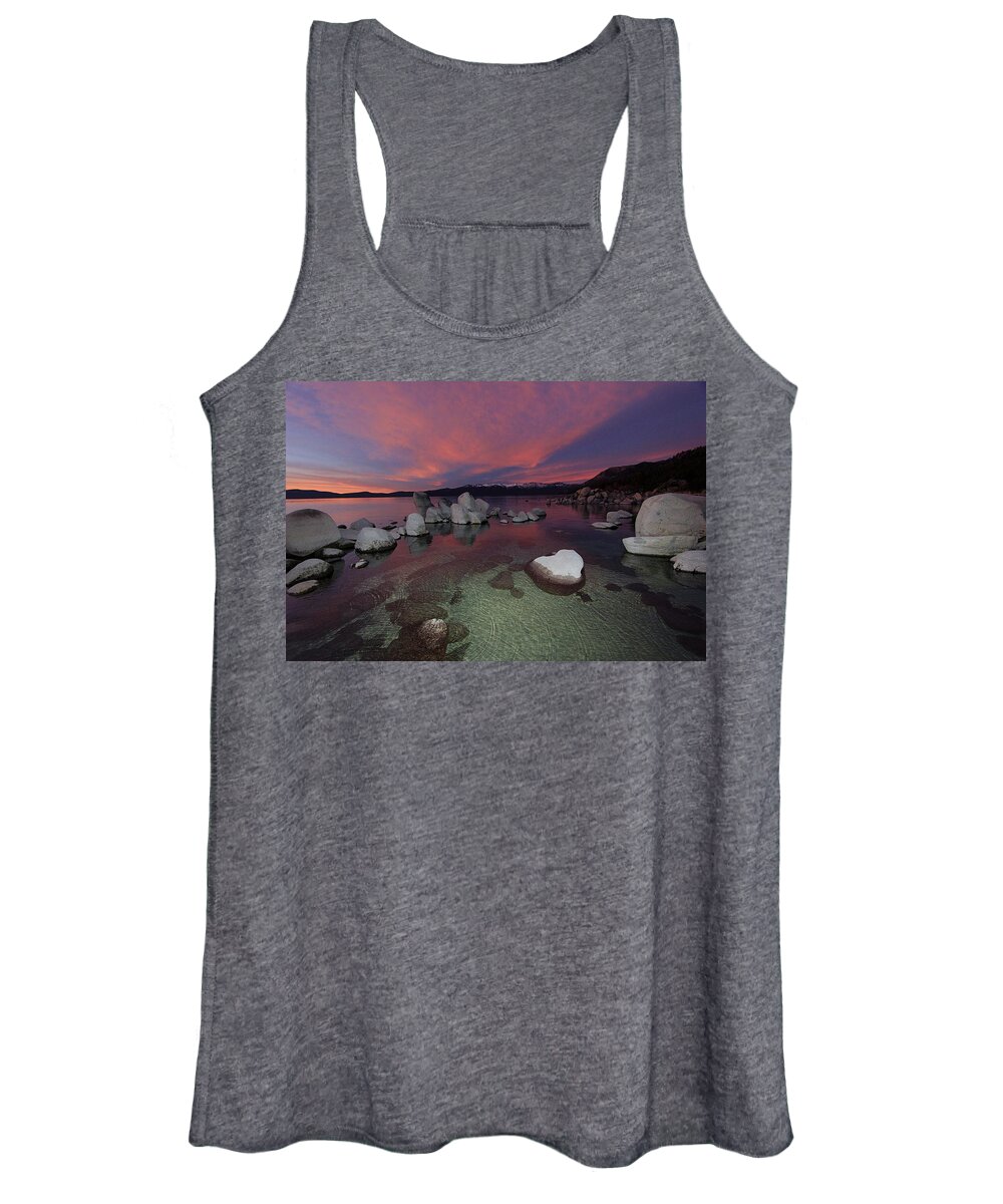Lake Tahoe Women's Tank Top featuring the photograph Do You Have Vivid Dreams by Sean Sarsfield