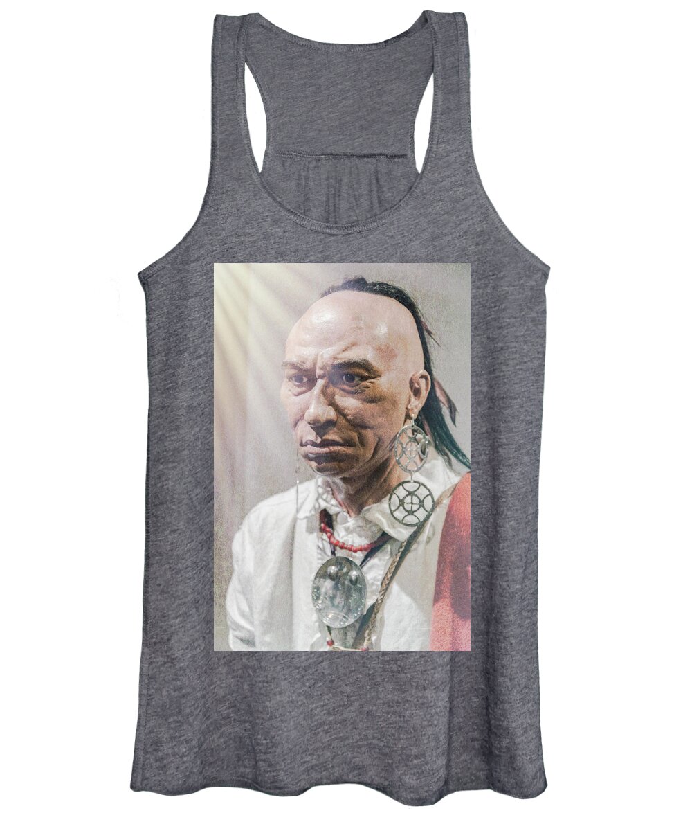 Tennessee Women's Tank Top featuring the photograph Dragging Canoe by Jim Cook