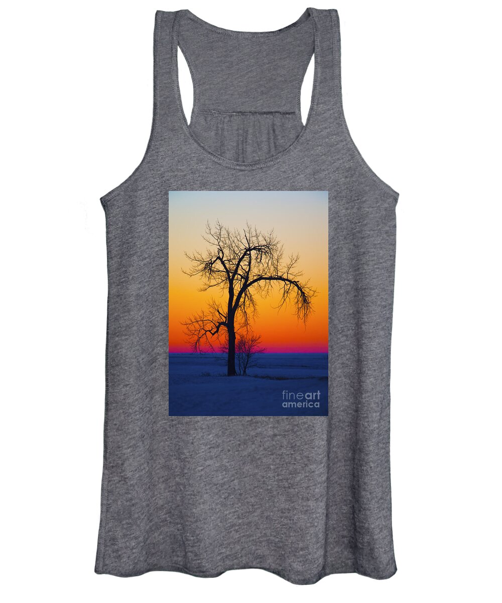 Festblues Women's Tank Top featuring the photograph Dusk Surreal.. by Nina Stavlund