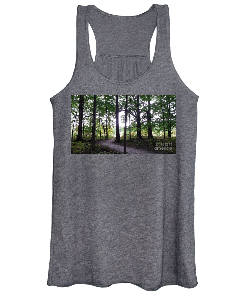 Edge Of The Forest Women's Tank Top featuring the photograph Edge Of The Forest by Paddy Shaffer