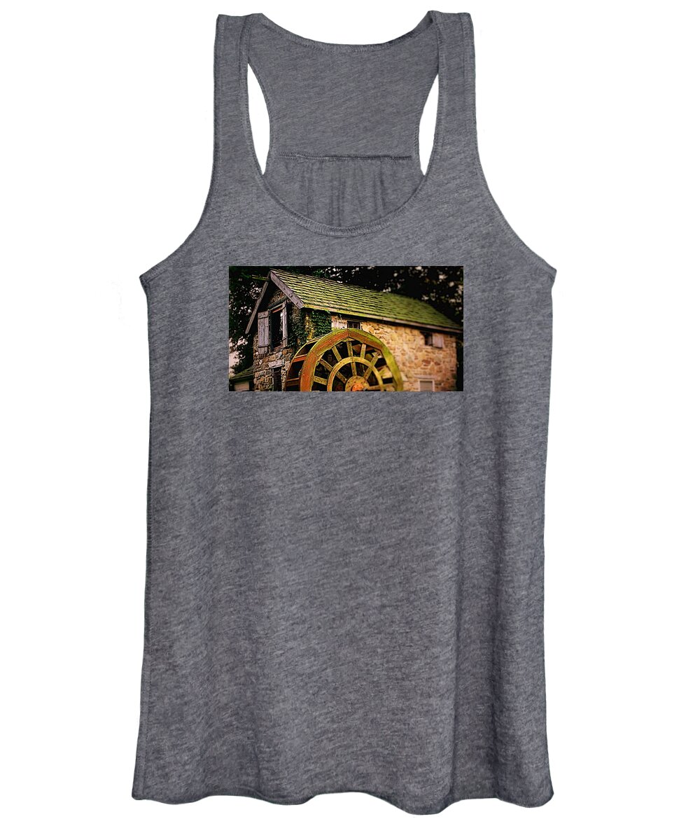 Mill Women's Tank Top featuring the photograph Enchanted by Rodney Lee Williams