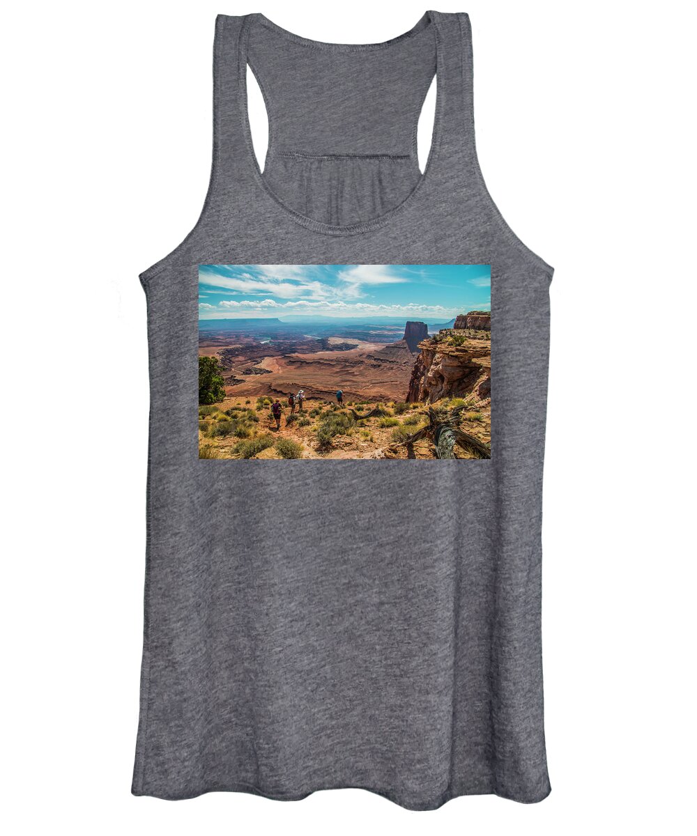 National Park Women's Tank Top featuring the photograph Expansive View by Doug Scrima