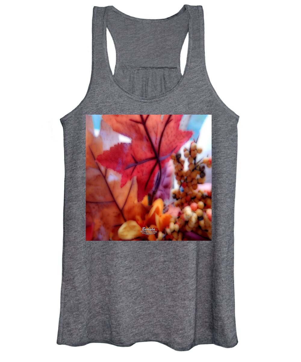 Art Women's Tank Top featuring the photograph Fall Colors # 6059 by Barbara Tristan