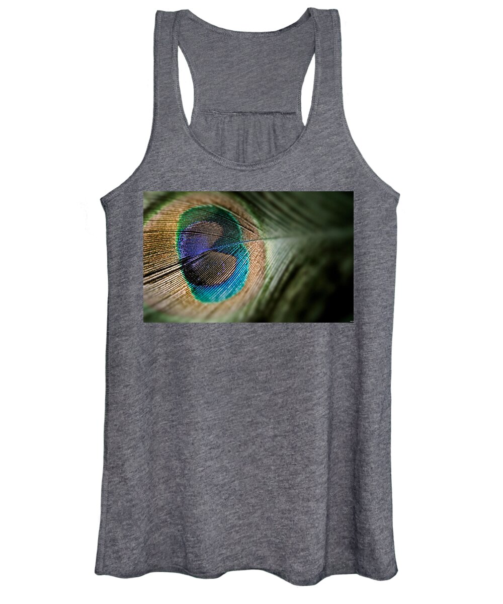 Feather Women's Tank Top featuring the photograph Feather by Jackie Russo