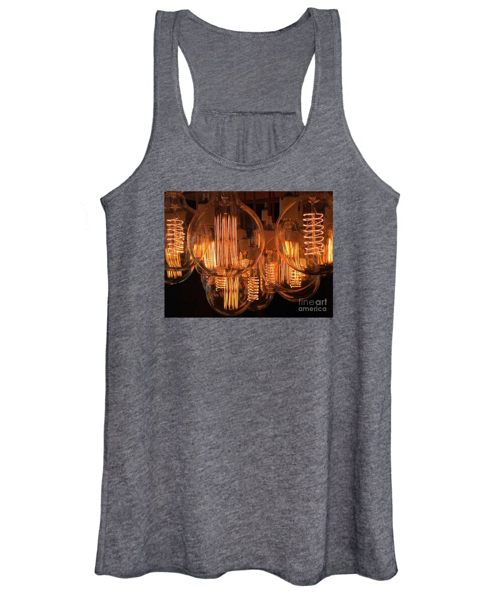 Abstract Women's Tank Top featuring the photograph Filaments by Rick Locke - Out of the Corner of My Eye