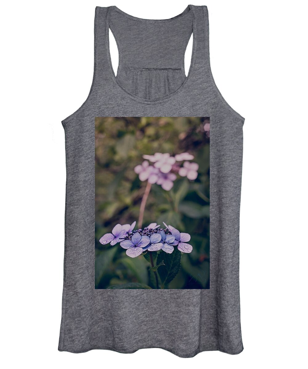 Hyrdrangea Women's Tank Top featuring the photograph Flower of the Month by Gene Garnace