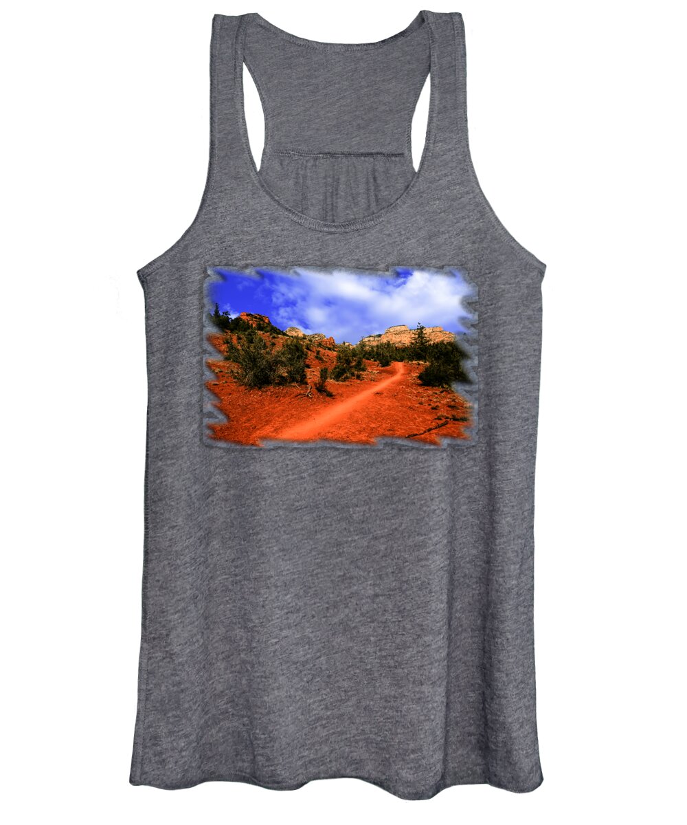 Arizona Women's Tank Top featuring the photograph Follow Me by Mark Myhaver