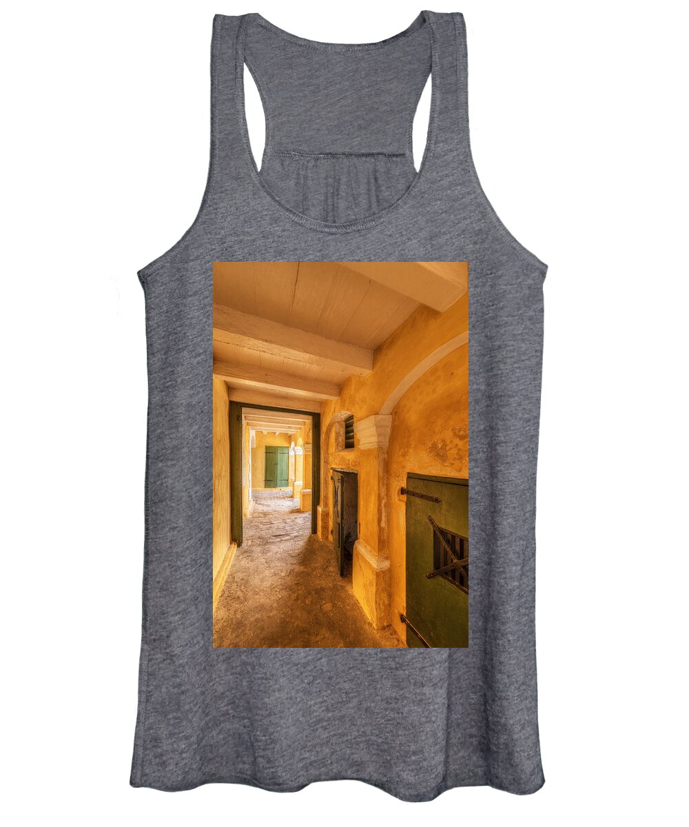 St Croix Women's Tank Top featuring the photograph Fort Christianson by Gary Felton