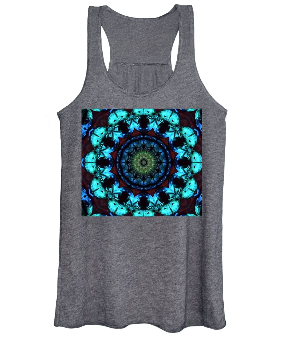 Fractal Women's Tank Top featuring the digital art Fractal 2 by Belinda Cox