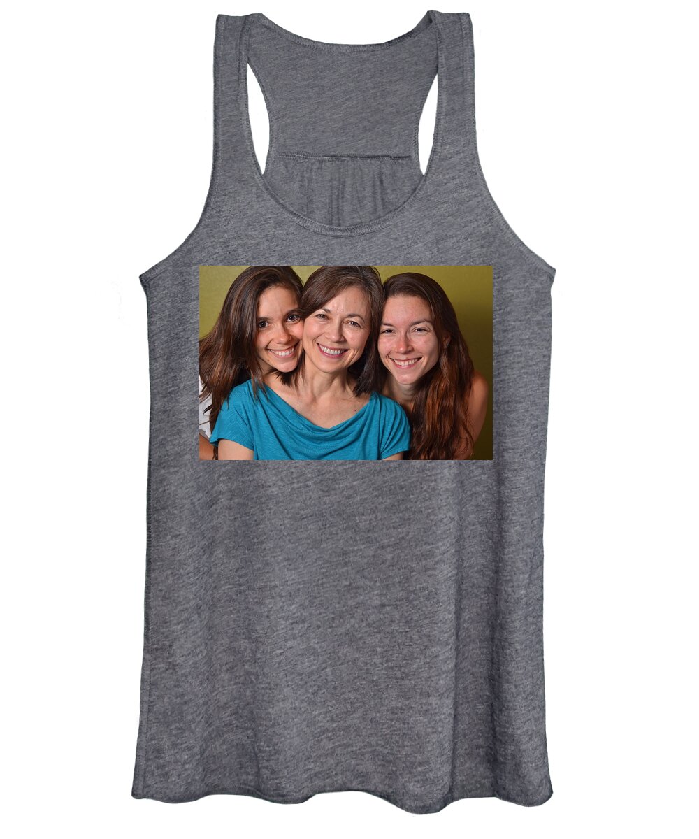 Reunion Women's Tank Top featuring the photograph Frazer Girls 2 by Carle Aldrete